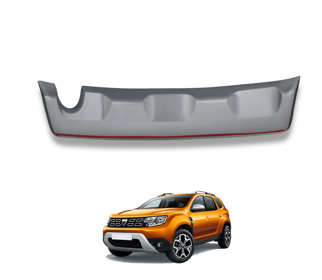 DACIA DUSTER 2018- YEAR AND LATER REAR DIFFUSER