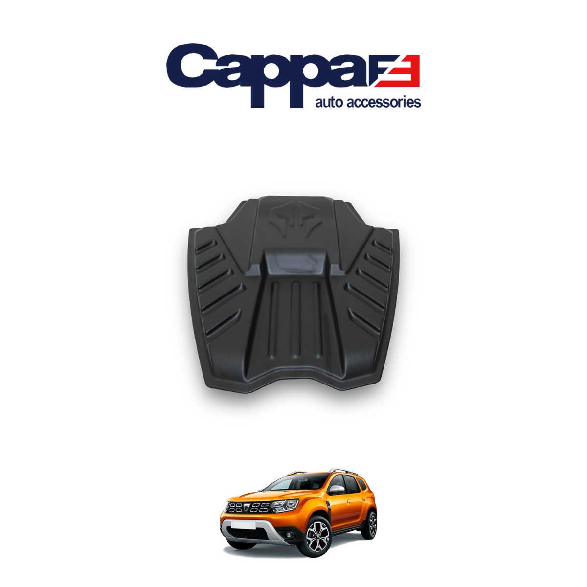 Dacia Duster 2018- Front Hood Scoop and Dragon Pack 4 PIECES