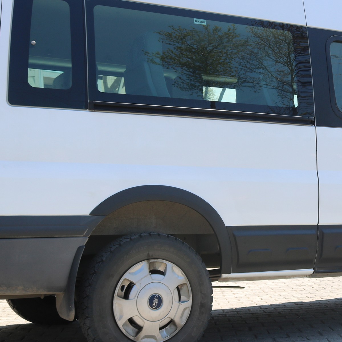 Ford Transit 2006-2013 Uzun Şase Çamurluk Dodik 8 Prç.