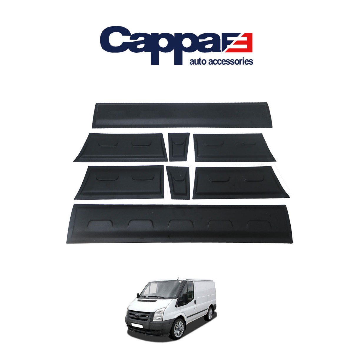 Ford Transit 2006-2013 Uzun Şase Kapı Dodik 8 Prç