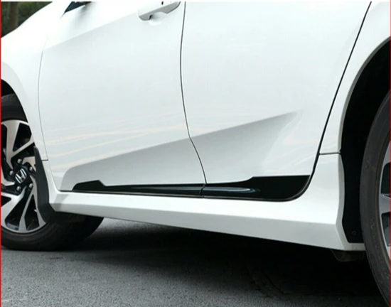 Honda Civic Fc5 2016 Sonrası Spoiler -Yan Kapı Çıtası - Ön-Arka Flap Piano Black