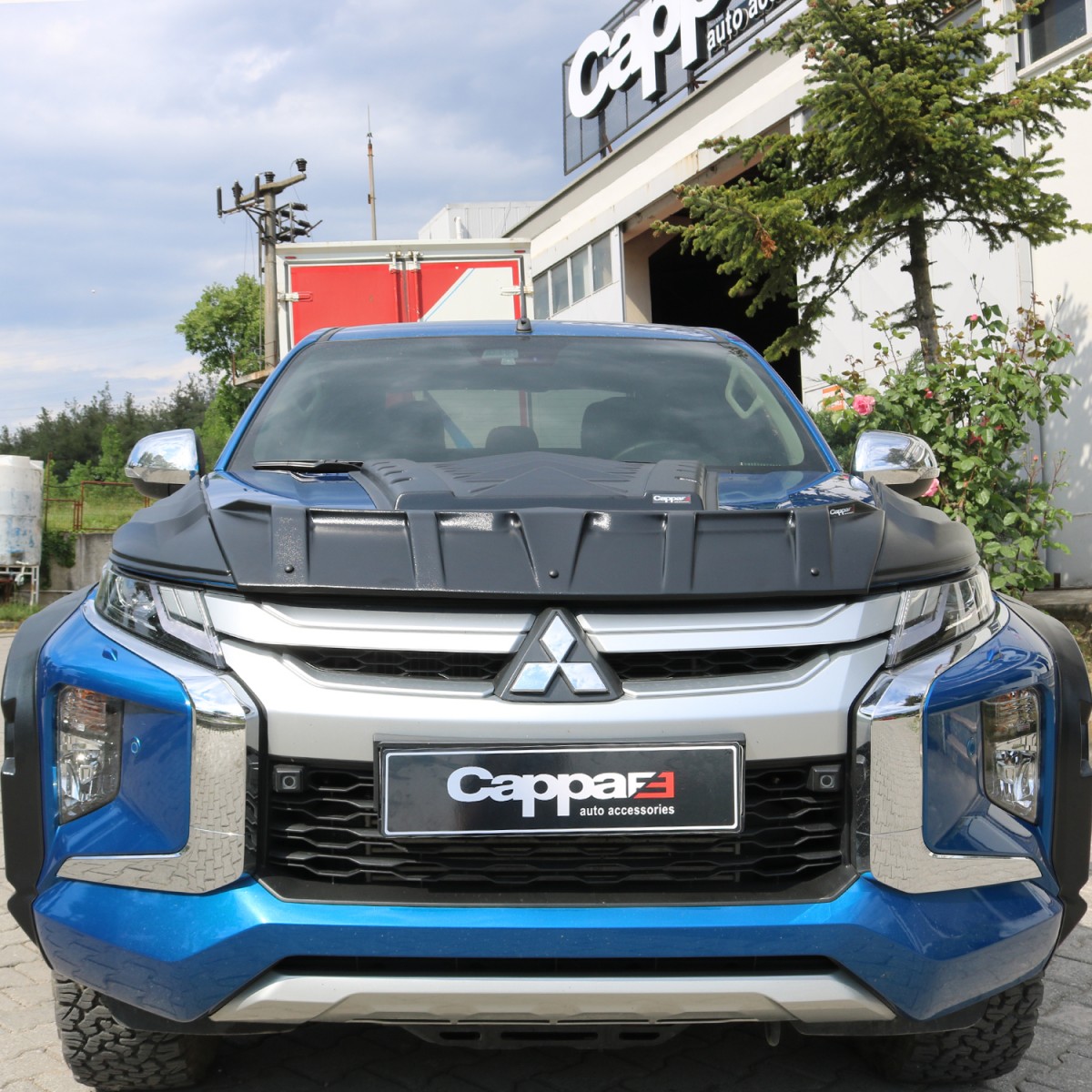 Mitsubishi L200 Front Hood Scoop and Dragon Pack 2019- 4 PIECES