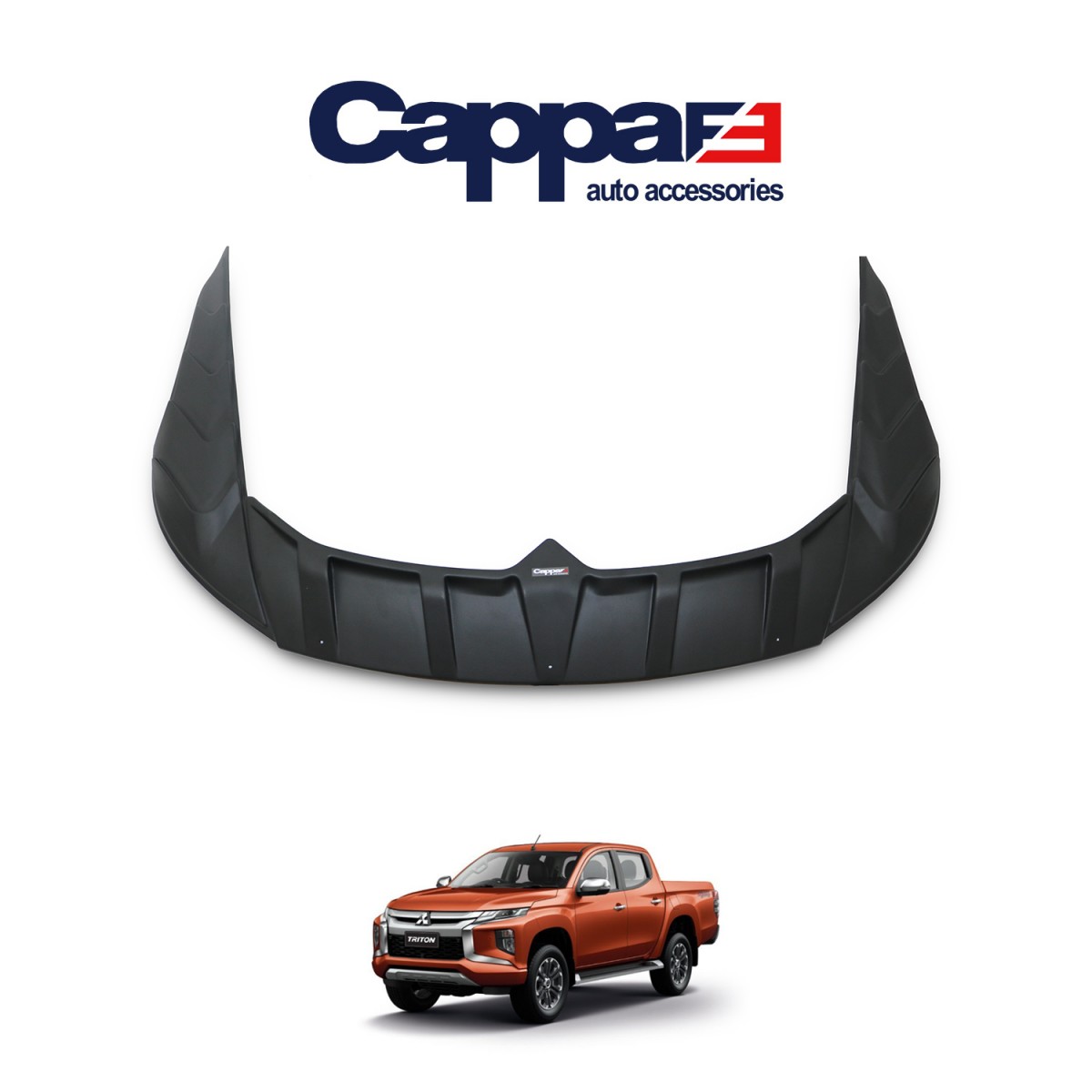 Mitsubishi L200 Front Hood Scoop and Dragon Pack 2019- 4 PIECES