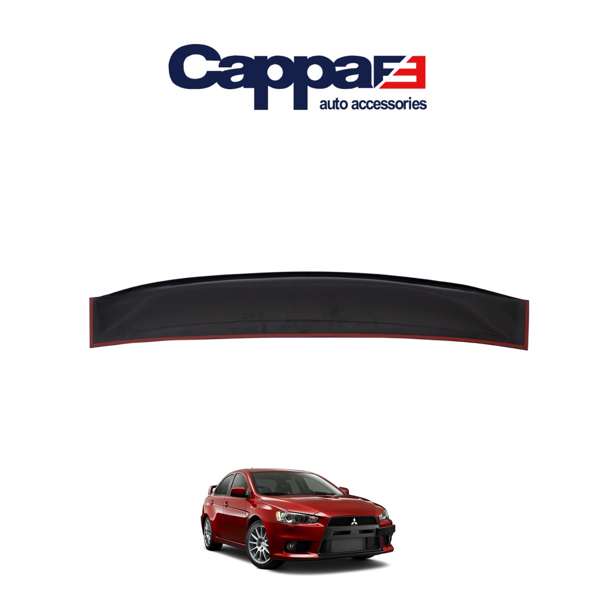 Mitsubishi Lancer 2007-2017 Rear Window Spoiler