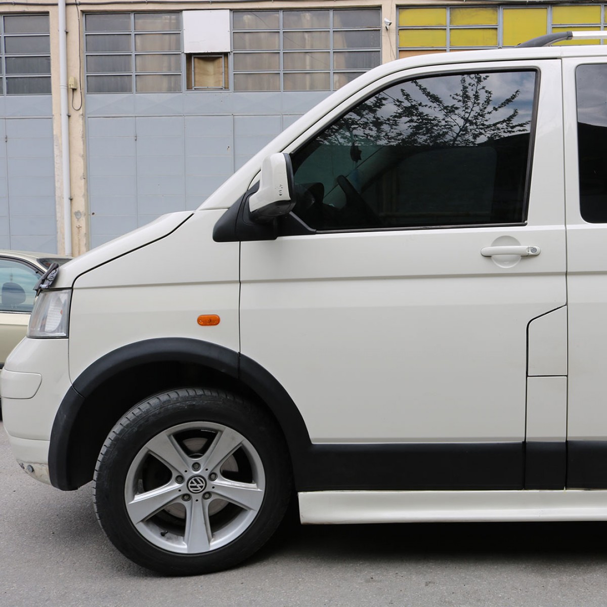 Volkswagen Transporter T5 Short Chassis 2003-2009 Комплект крыльев и дверей, правый слайдер, 11 шт.