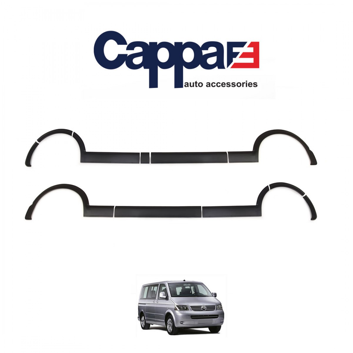 Volkswagen Transporter Long Chassis 2009 - 2014 Fender and Door Door Set 11 Pieces Right Slider