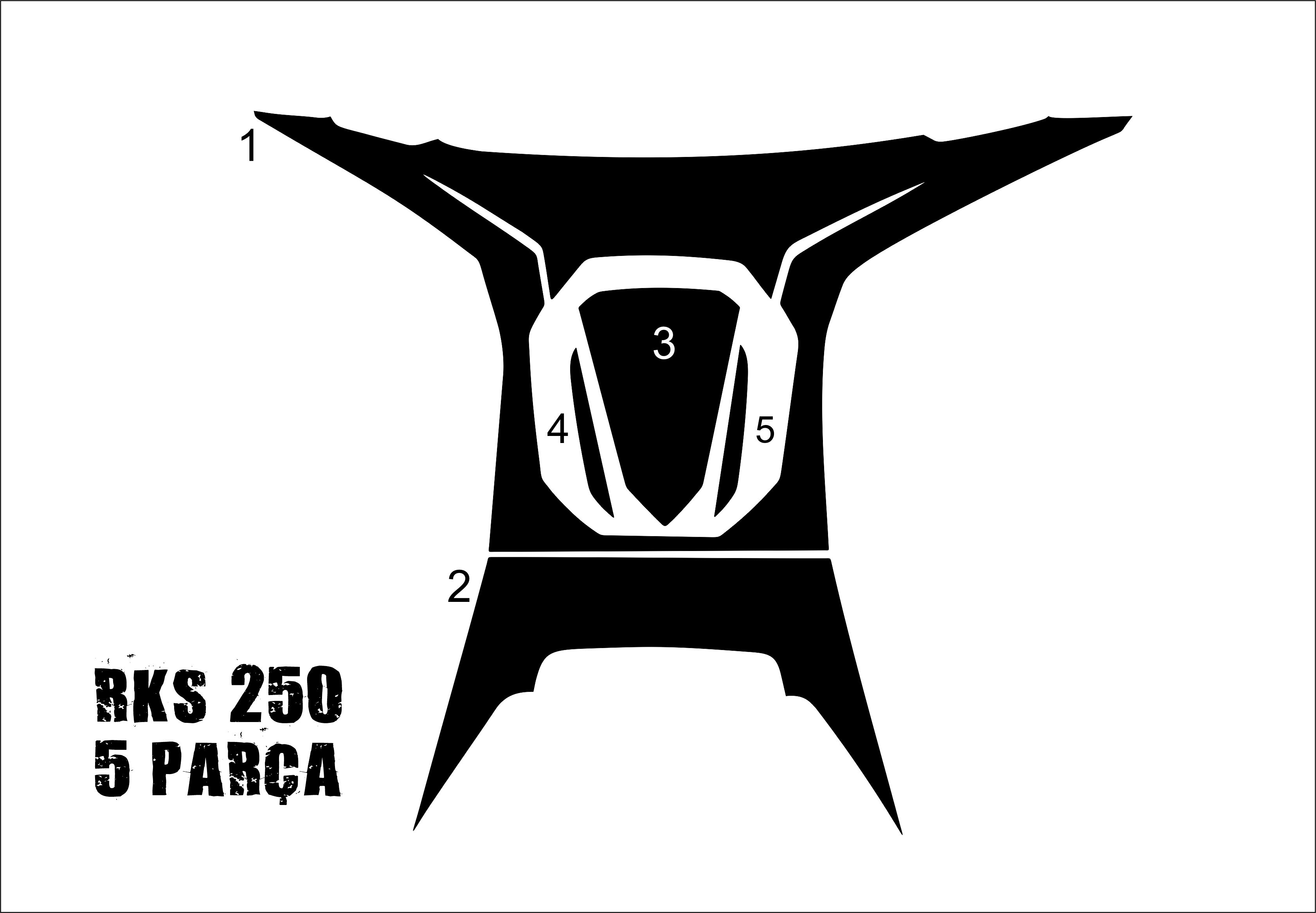 RKS 250 Sticker 5 PARÇA